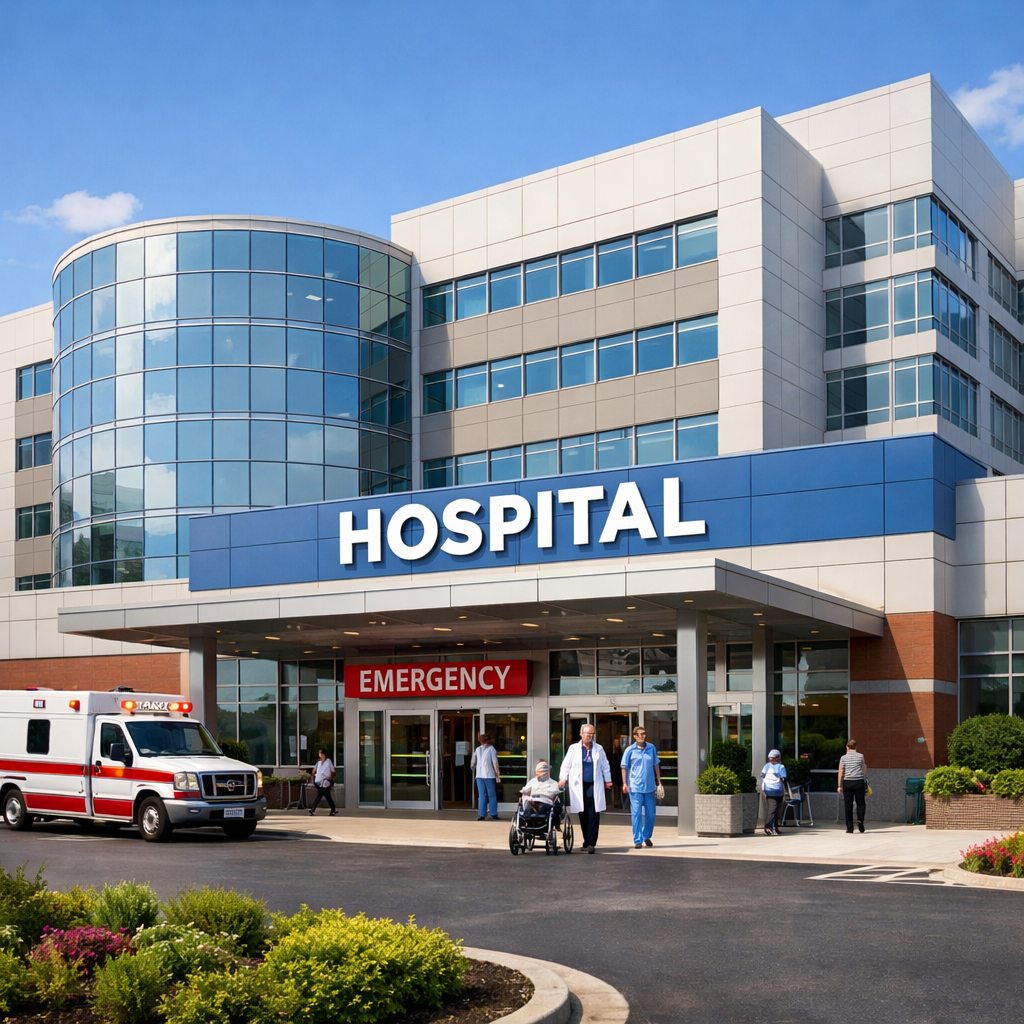 generate picture of a hospital-1