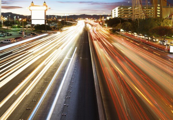 Busy highway 